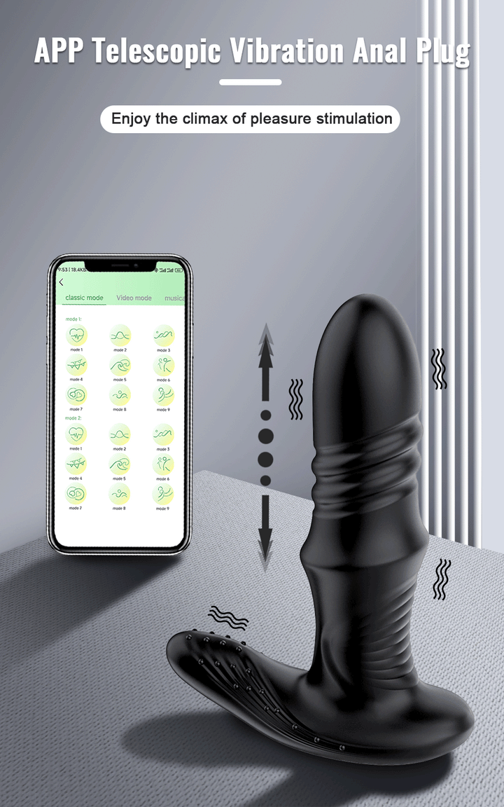 Analplug mit App-Steuerung