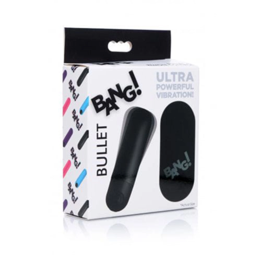 Bang! Bullet Vibrator Default Bang! Bullet Vibrator Bang! Kugelvibrator mit Fernbedienung - Schwarz diskret bestellen bei marielove