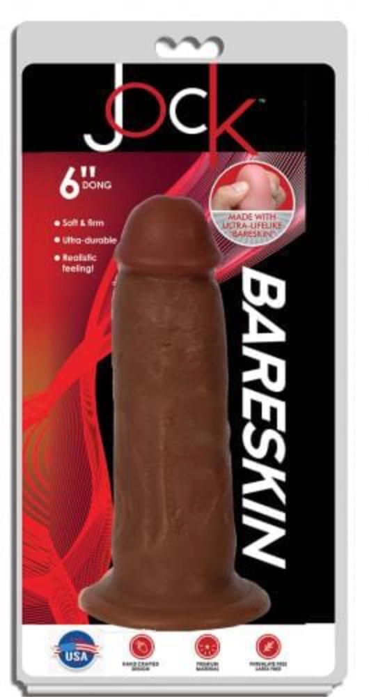 Bareskin Realistische Dildos Default Bareskin Realistischer Dildo 17cm mit Saugnapf - Braun diskret bestellen bei marielove