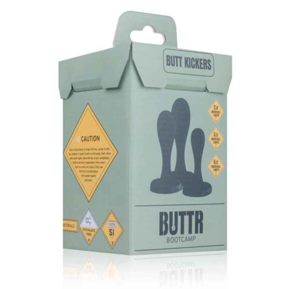 BUTTR Analplugs Default BUTTR Analplug ButtKickers Analplug Trainingsset diskret bestellen bei marielove