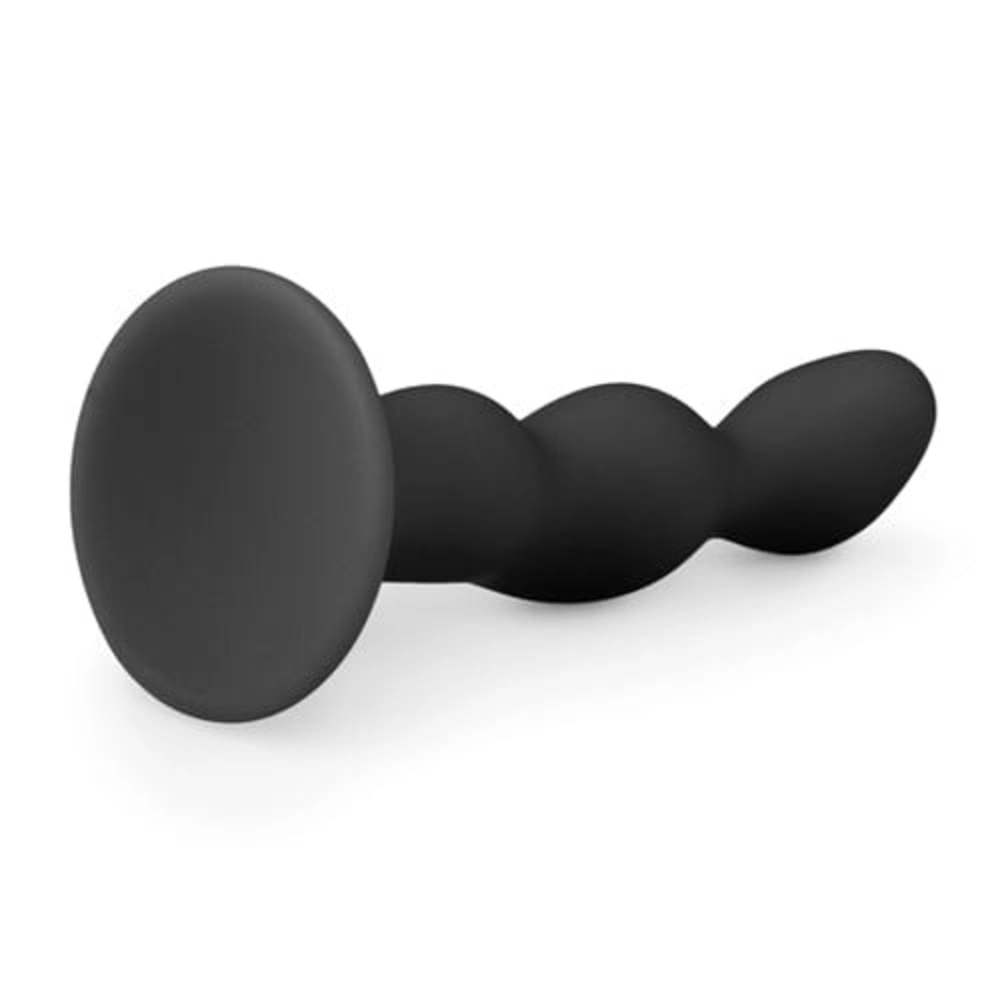 Easytoys Analdildos Default Easytoys Anal Dildo Ribbed Black Silicone Dildo diskret bestellen bei marielove