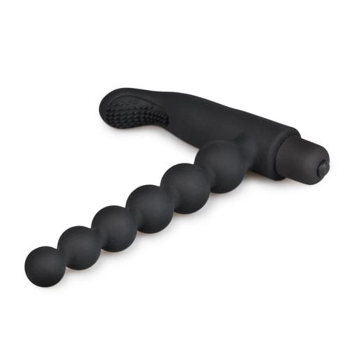 Easytoys Analplugs Default Easytoys Analplug Beaded Buddy Vibrator - schwarz diskret bestellen bei marielove