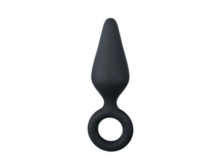 Easytoys Analplugs Default Easytoys Analplug Schwarze Buttplugs mit Zugring - Klein diskret bestellen bei marielove