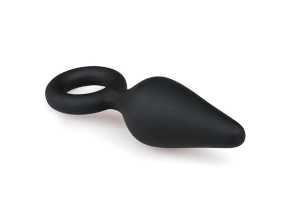 Easytoys Analplugs Default Easytoys Analplug Schwarze Buttplugs mit Zugring - Klein diskret bestellen bei marielove