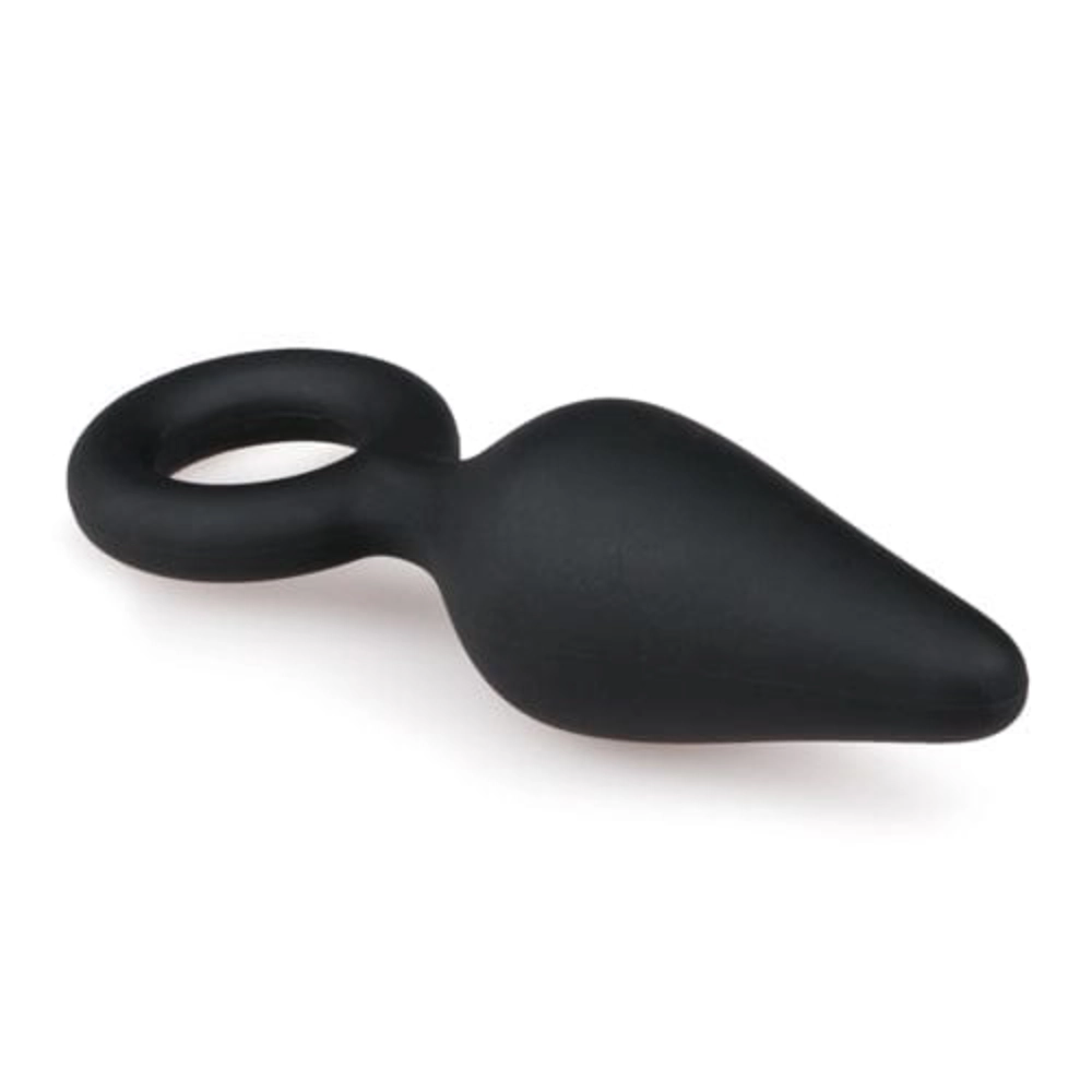 Easytoys Analplugs Default Easytoys Analplug Schwarze Buttplugs mit Zugring - Klein diskret bestellen bei marielove