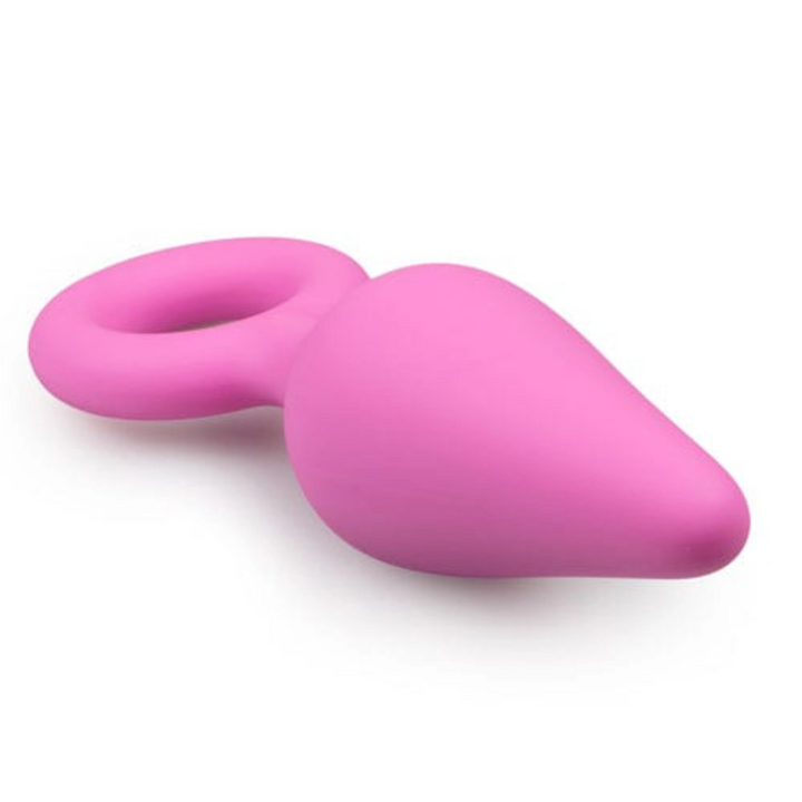 Easytoys Analplugs Default Rosa Analplugs mit Zugring - Groß diskret bestellen bei marielove