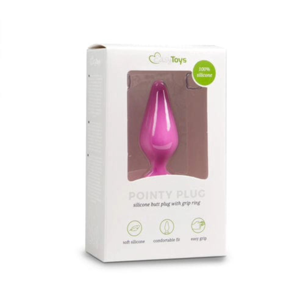 Easytoys Analplugs Default Rosa Analplugs mit Zugring - Medium diskret bestellen bei marielove