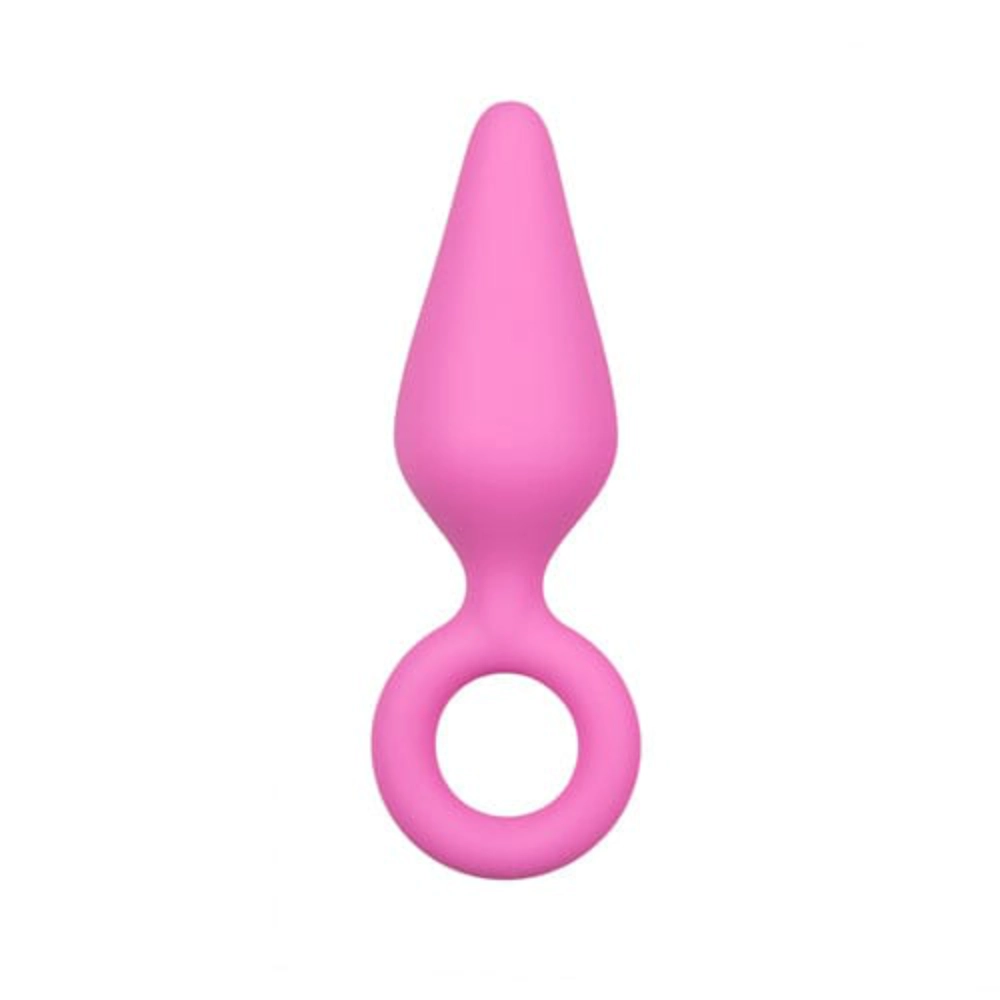 Easytoys Analplugs Default Satz rosa Analplugs mit Zugring diskret bestellen bei marielove