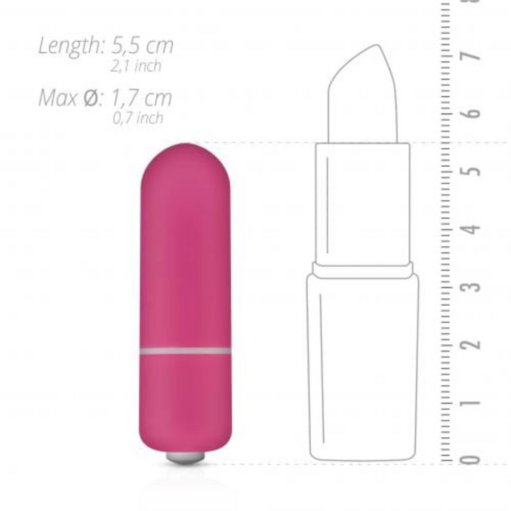Easytoys Bullet Vibrator Default Easytoys Bullet Vibrator Bullet-Vibrator mit 10 Geschwindigkeiten - Rosa diskret bestellen bei marielove