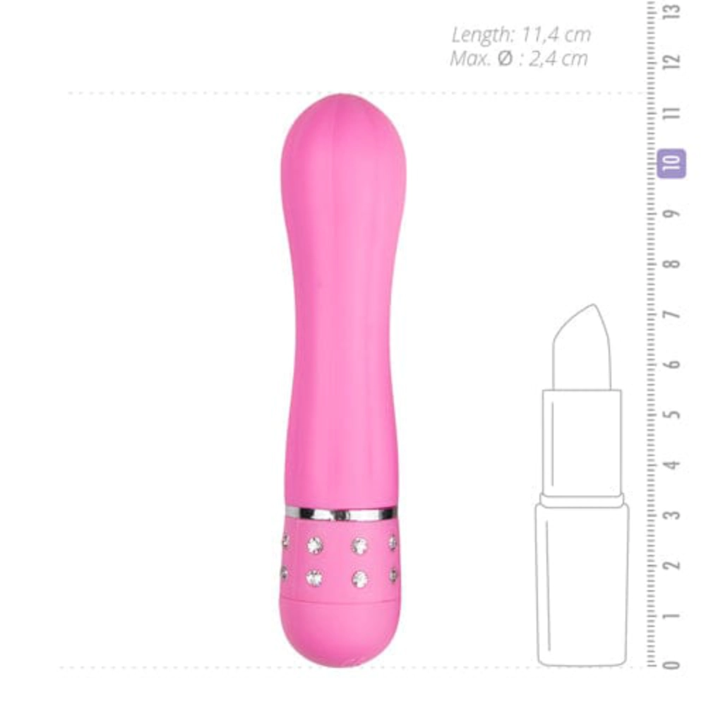 Easytoys Mini Vibrator Default EasyToys Mini-Vibrator mit Rillen in Pink diskret bestellen bei marielove