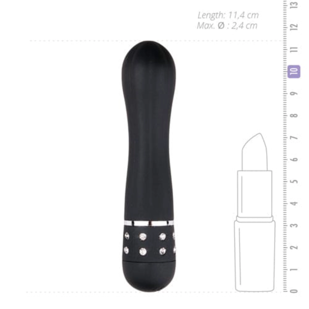 Easytoys Mini Vibrator Default Easytoys Mini Vibrator mit Rillen in Schwarz diskret bestellen bei marielove