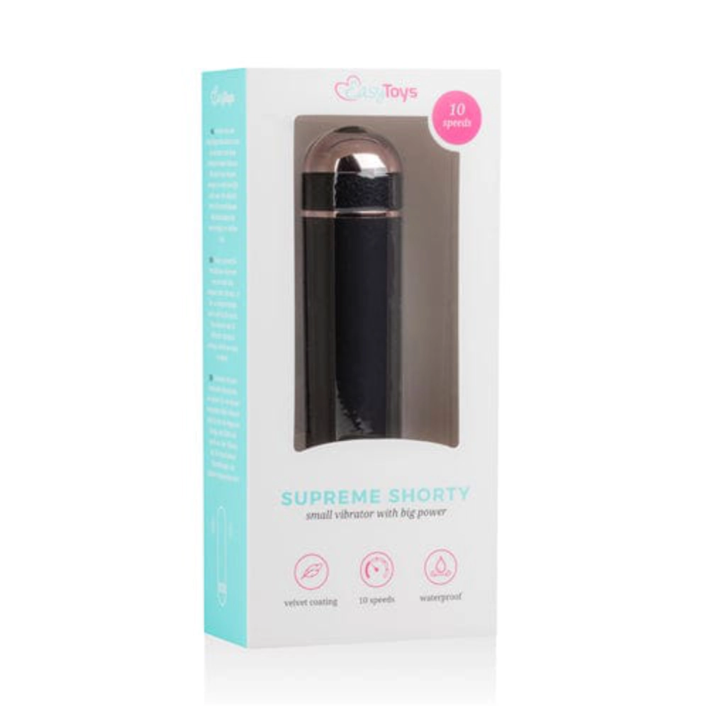 Easytoys Mini Vibrator Default Easytoys Mini Vibrator Supreme Shorty Mini-Vibrator - Schwarz diskret bestellen bei marielove