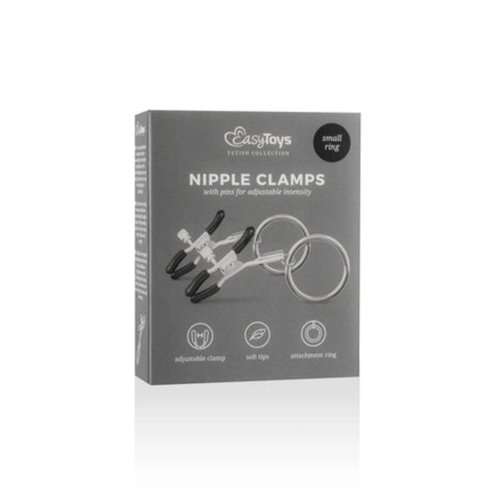 Easytoys Nippelklemmen Default Easytoys Nippelklemmen Metall Nippelklammern mit Ring diskret bestellen bei marielove