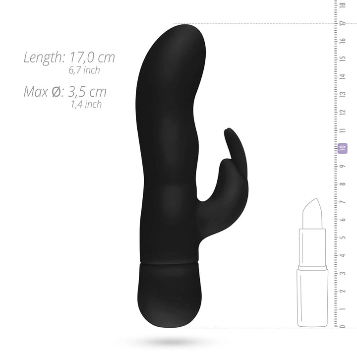 Easytoys Rabbit Vibrator Default Easytoys Rabbit Vibrator  Schwarzer Rabbit Vibrator 10 verschiedene Stufen Liebesspielzeug diskret bestellen bei marielove