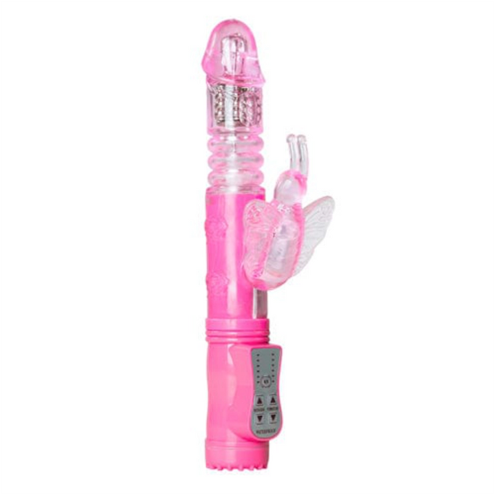 Easytoys Rabbit Vibrator Easytoys Rabbit Vibrator Butterfly Vagina & Klitoris Stimulator 12 Stufen Vibrator Sexspielzeug diskret bestellen bei marielove