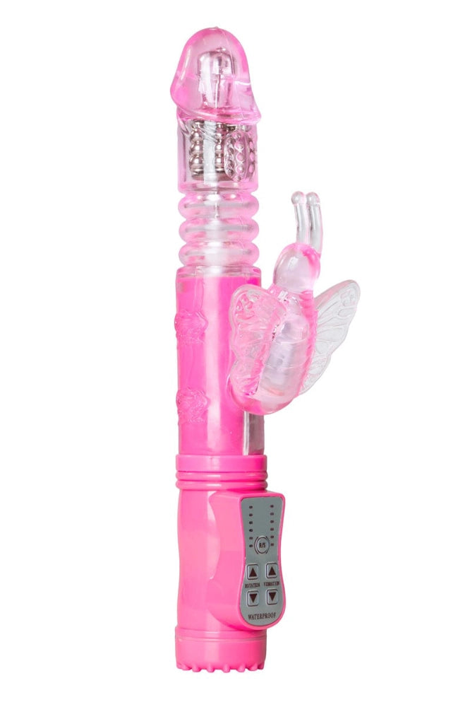 Easytoys Rabbit Vibrator Easytoys Rabbit Vibrator Butterfly Vagina & Klitoris Stimulator 12 Stufen Vibrator Sexspielzeug diskret bestellen bei marielove