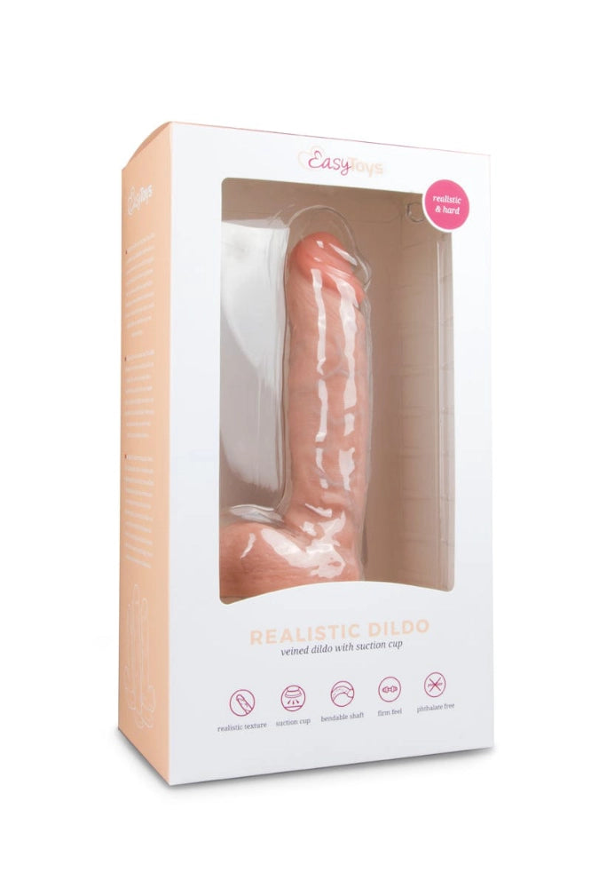 Easytoys Realistische Dildos Easytoys Realistischer hautfarbener Dildo - 22,5 cm diskret bestellen bei marielove