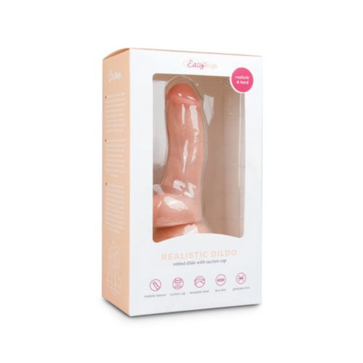 Easytoys Saugnapf Dildo Easytoys Saugnapfdildo hautfarbener Dildo - 15 cm diskret bestellen bei marielove