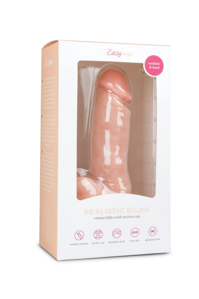 Easytoys Saugnapf Dildo Easytoys Saugnapfdildo hautfarbener Dildo - 17,5 cm diskret bestellen bei marielove