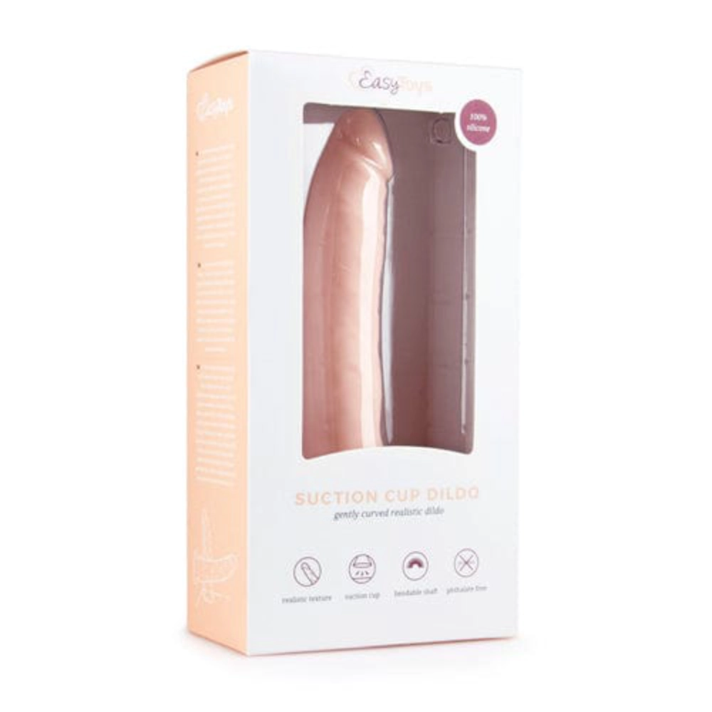 Easytoys Saugnapf Dildo Easytoys Saugnapfdildo Realistischer Dildo 21 cm in Hautfarben diskret bestellen bei marielove