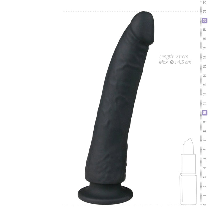 Easytoys Saugnapf Dildo Easytoys Saugnapfdildo Realistischer Dildo 21 cm – Schwarz diskret bestellen bei marielove