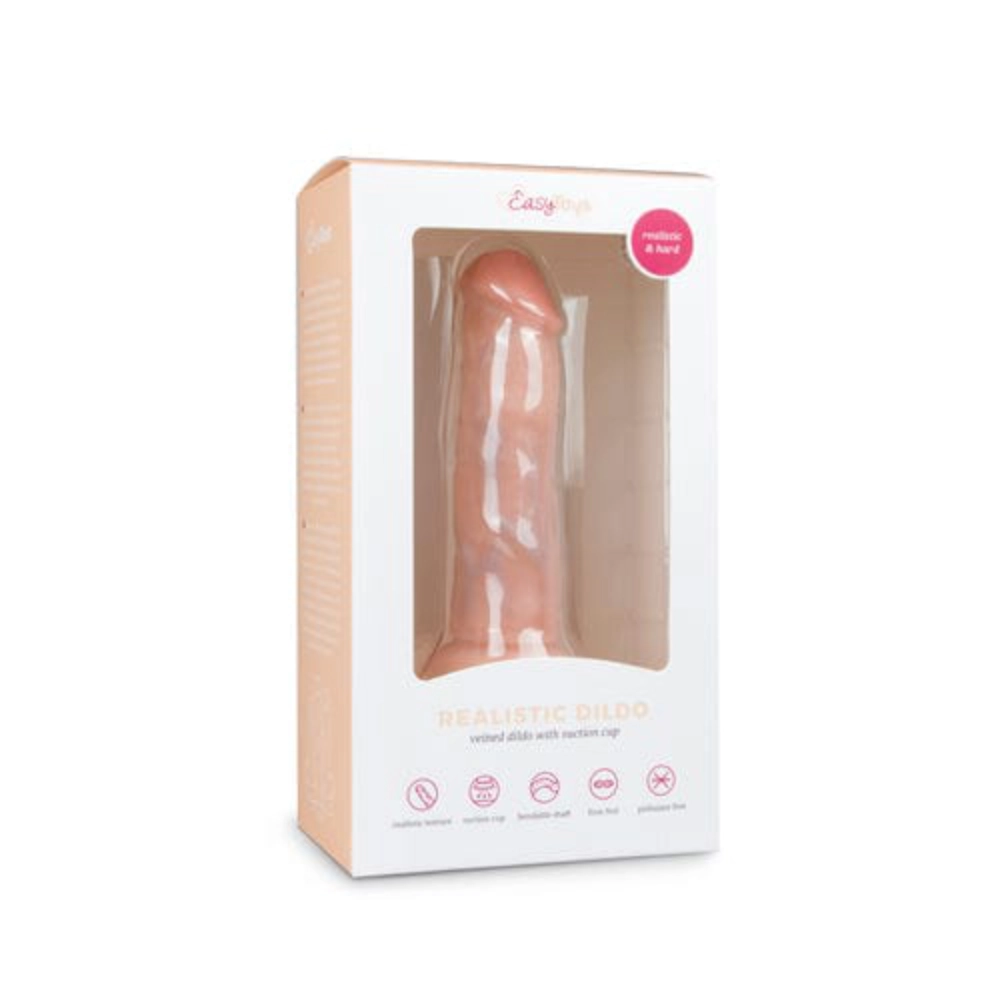 Easytoys Saugnapf Dildo Easytoys Saugnapfdildo Realistischer hautfarbener Dildo - 15,5 cm diskret bestellen bei marielove