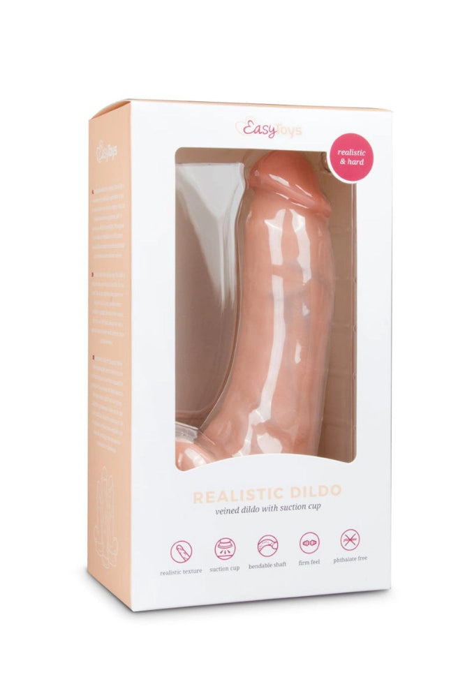 Easytoys Saugnapf Dildo Easytoys Saugnapfdildo Realistischer hautfarbener Dildo - 20 cm diskret bestellen bei marielove