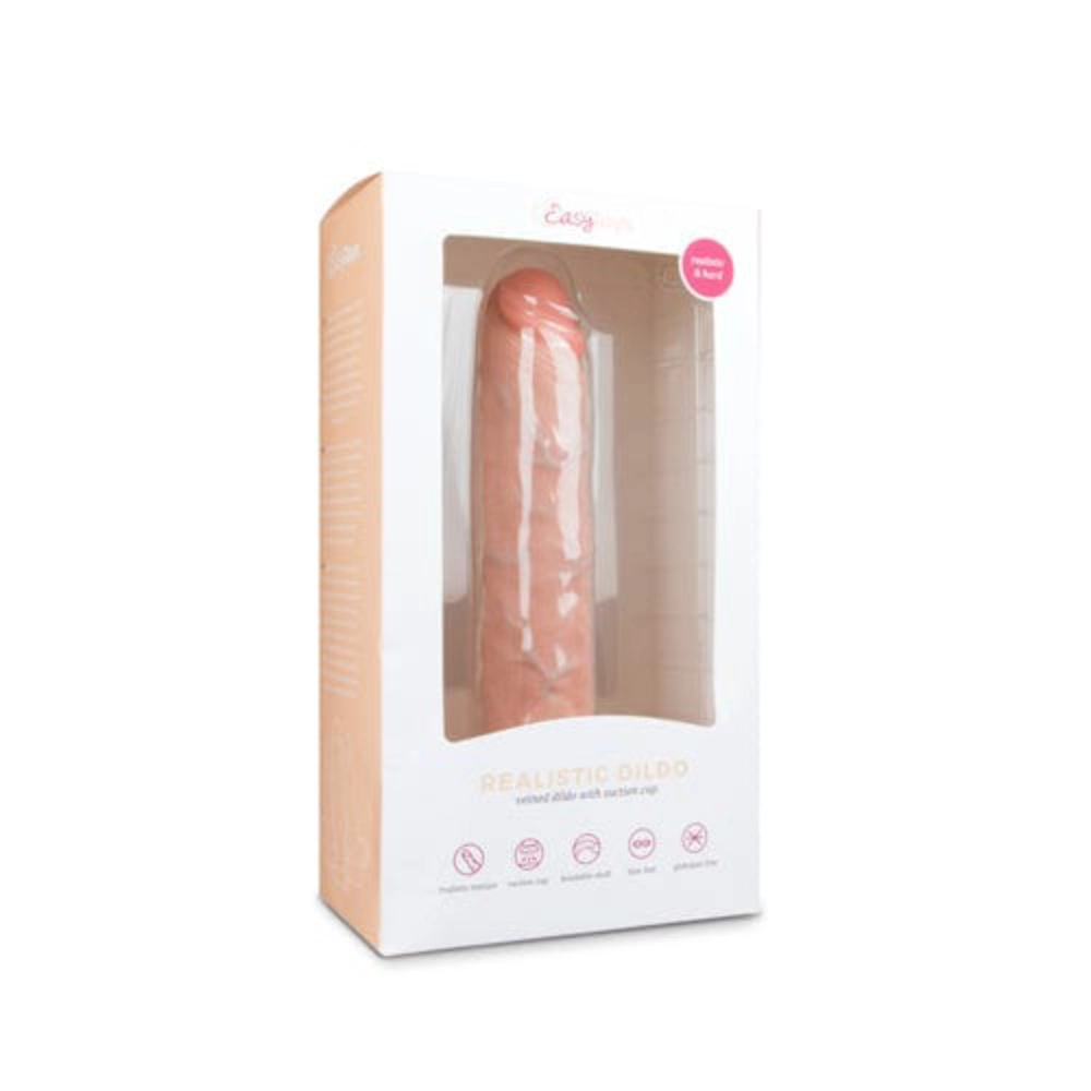 Easytoys Saugnapf Dildo Easytoys Saugnapfdildo Realistischer hautfarbener Dildo - 28,5 cm diskret bestellen bei marielove