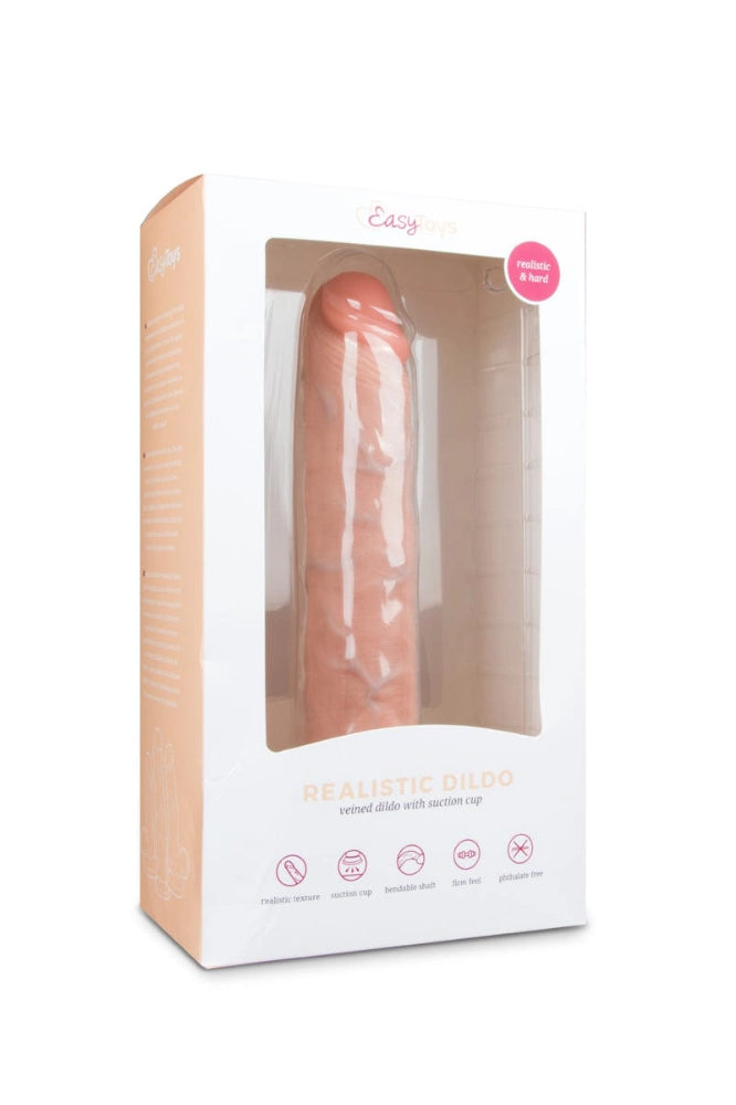 Easytoys Saugnapf Dildo Easytoys Saugnapfdildo Realistischer hautfarbener Dildo - 28,5 cm diskret bestellen bei marielove