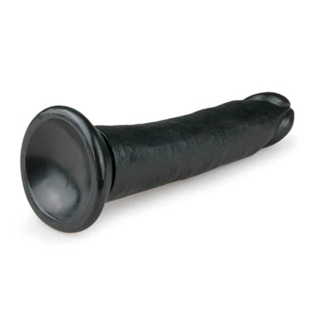 Easytoys Saugnapf Dildo Easytoys Saugnapfdildo Realistischer schwarzer Dildo - 20,5 cm diskret bestellen bei marielove