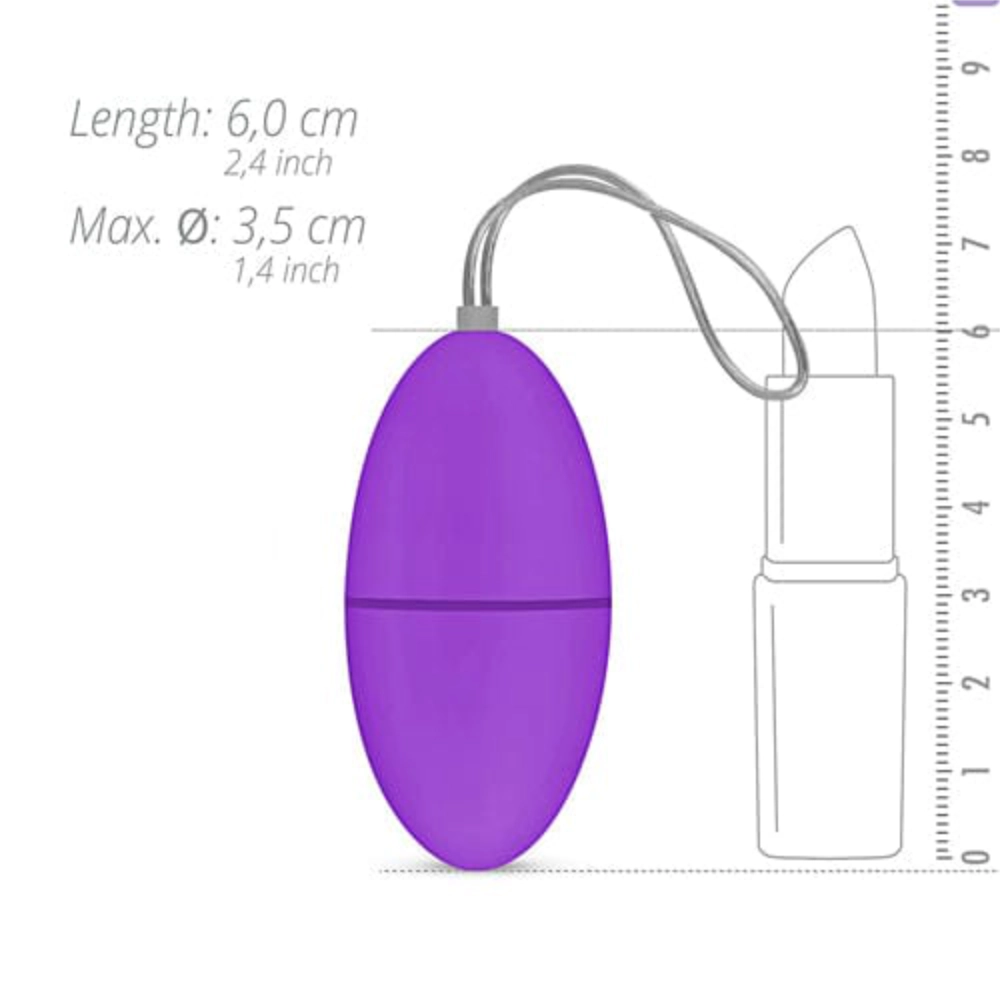 Easytoys Vibro Ei Easytoys Vibro Ei Vibro-Ei mit Fernbedienung in Violett diskret bestellen bei marielove