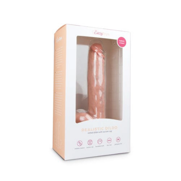 Easytoys XXL Dildos Easytoys Riesendildo Realistischer hautfarbener Dildo - 26,5 cm diskret bestellen bei marielove