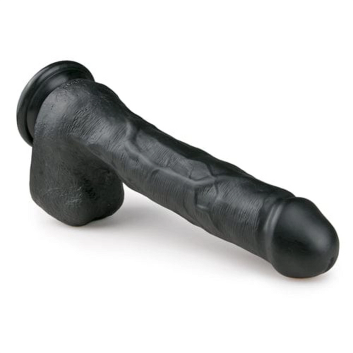 Easytoys XXL Dildos Easytoys Riesendildo Realistischer schwarzer Dildo - 29,5 cm diskret bestellen bei marielove