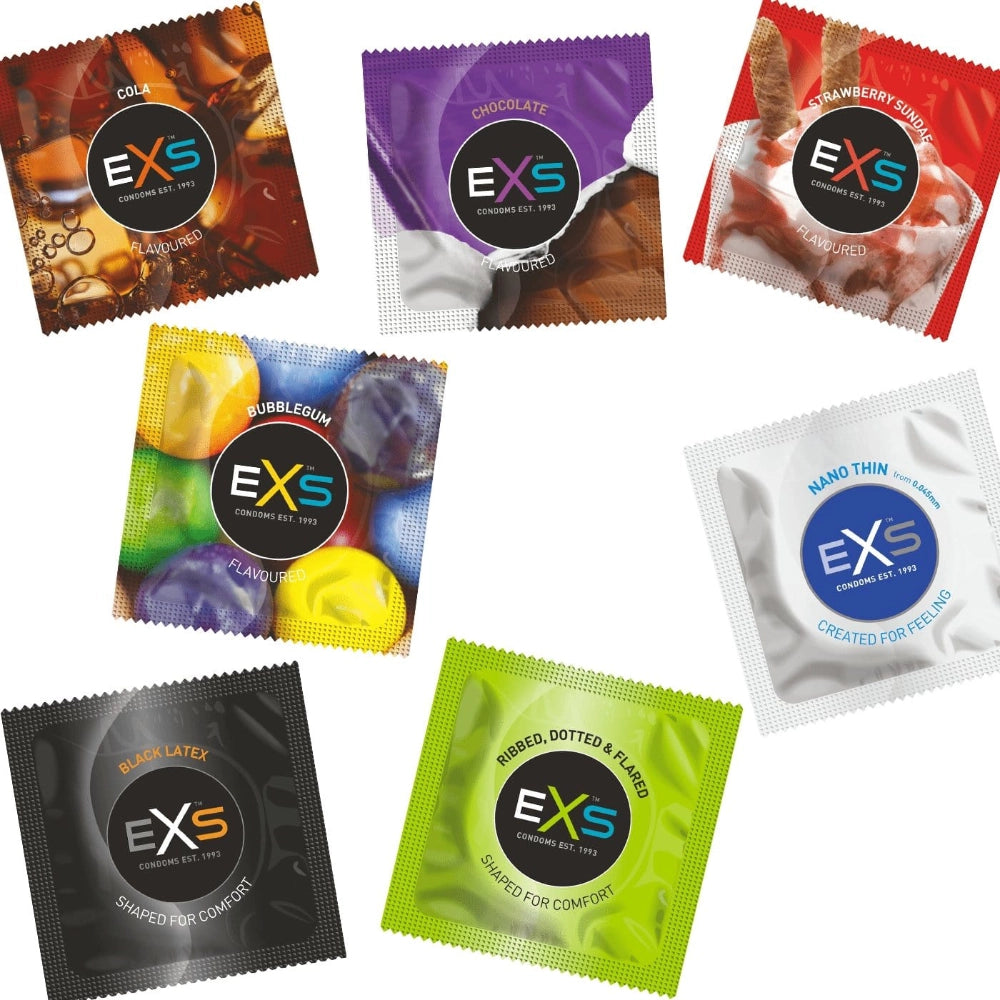 EXS Condoms Kondome EXS Condoms Kondom Auswahl I - 7 Sorten diskret bestellen bei marielove