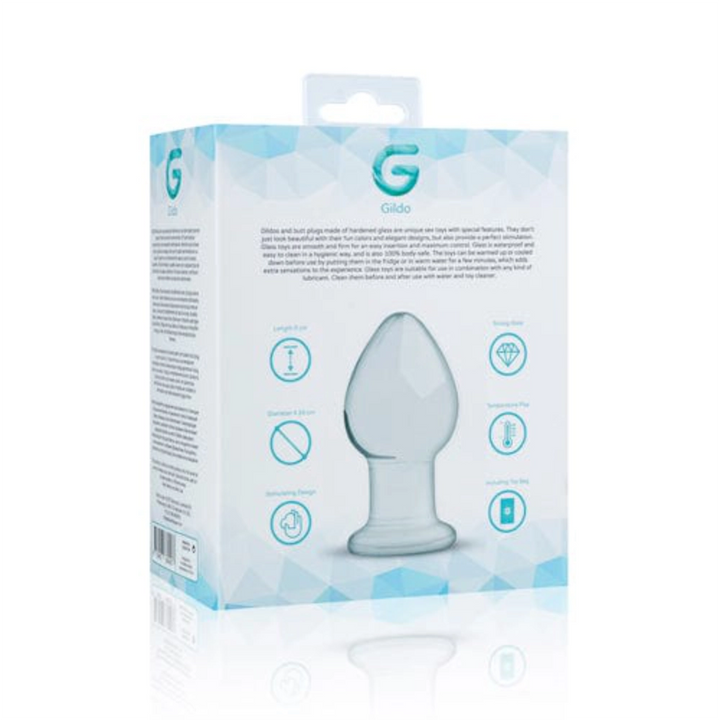 Gildo Analplugs Default Gildo Analplug Glas-Analplug Nr. 26 diskret bestellen bei marielove