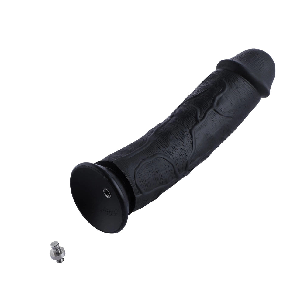 Hi Smith Fickmaschine Hismith 11.4" Leicht gebogener Silikon-Dildo mit KlicLok System für Hismith Premium Sex Machine - Schwarz diskret bestellen bei marielove