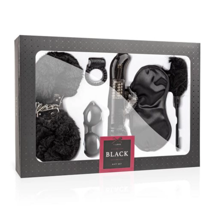 LoveBoxxx Geschenke Default LoveBoxxx Geschenke I Love Black Geschenkset diskret bestellen bei marielove