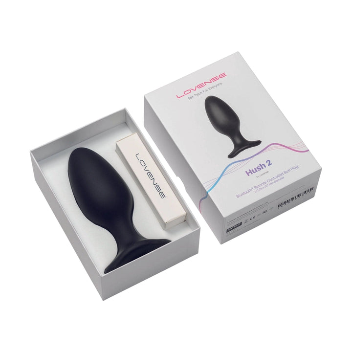 Lovense Analvibratoren Lovense Analvibrator Lovense - Hush 2 Butt Plug L 57 mm diskret bestellen bei marielove