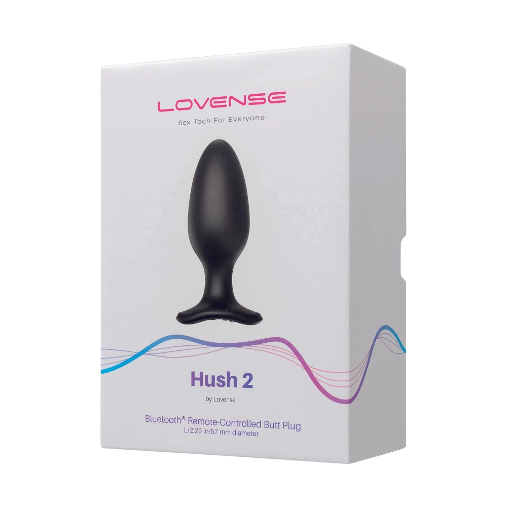 Lovense Analvibratoren Lovense Analvibrator Lovense - Hush 2 Butt Plug L 57 mm diskret bestellen bei marielove