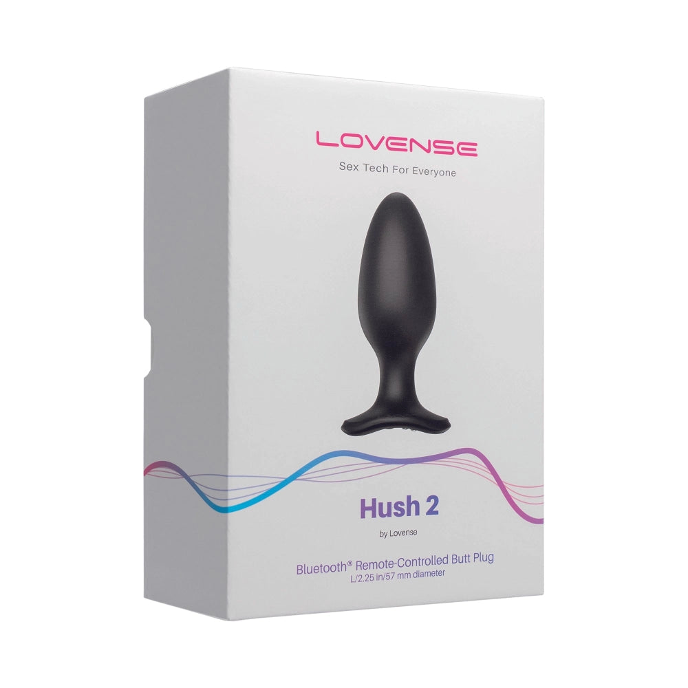 Lovense Analvibratoren Lovense Analvibrator Lovense - Hush 2 Butt Plug L 57 mm diskret bestellen bei marielove