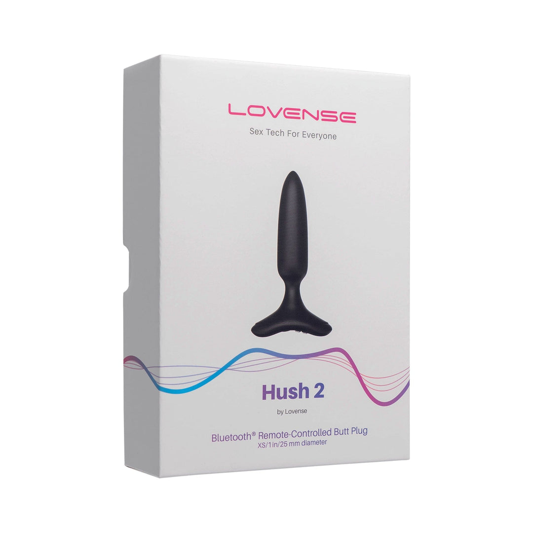 Lovense Analvibratoren Lovense Analvibrator Lovense - Hush 2 Butt Plug XS 25 mm diskret bestellen bei marielove