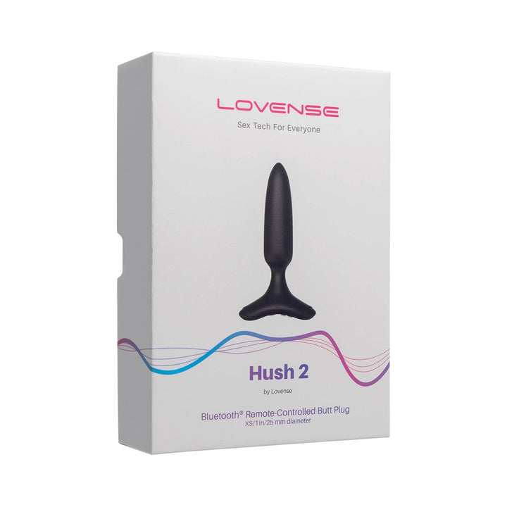 Lovense Analvibratoren Lovense Analvibrator Lovense - Hush 2 Butt Plug XS 25 mm diskret bestellen bei marielove