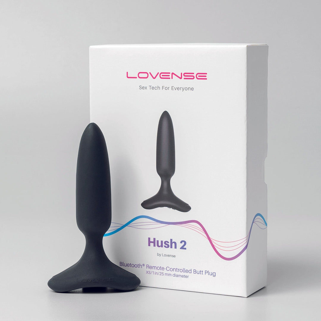 Lovense Analvibratoren Lovense Analvibrator Lovense - Hush 2 Butt Plug XS 25 mm diskret bestellen bei marielove