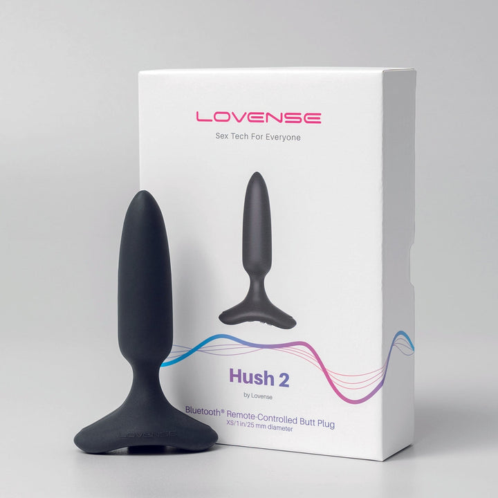 Lovense Analvibratoren Lovense Analvibrator Lovense - Hush 2 Butt Plug XS 25 mm diskret bestellen bei marielove