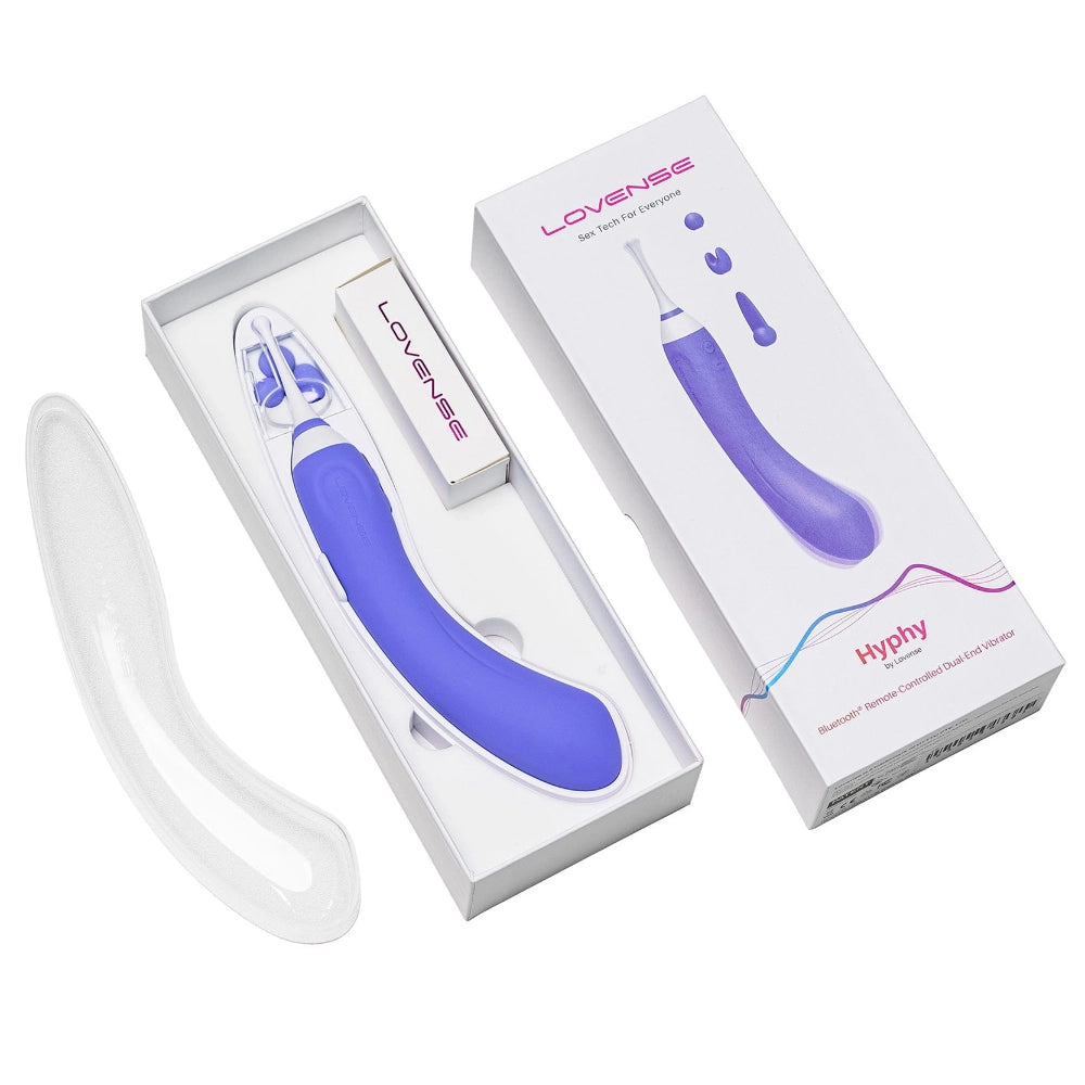 Lovense G-Punkt Vibratoren Lovense G-Punkt Vibrator Lovense - Hyphy Dual-End Vibrator diskret bestellen bei marielove