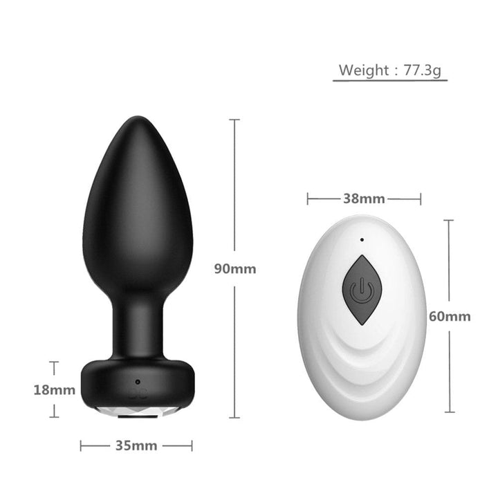 marielove Analvibratoren marielove Anal Vibrator Plug mit Fernbedienung diskret bestellen bei marielove