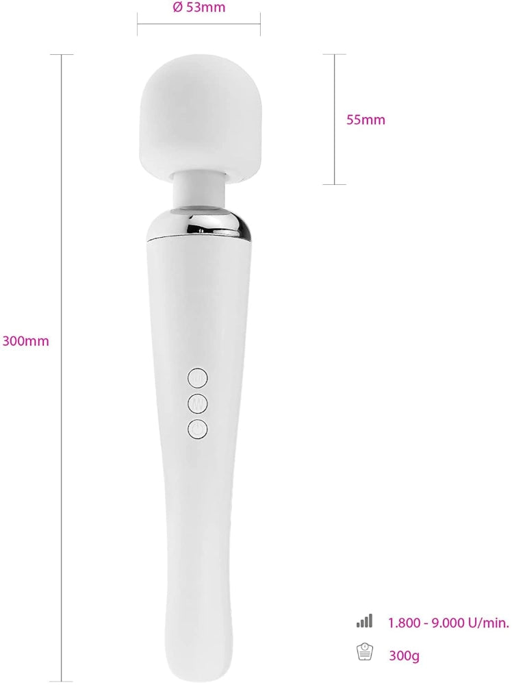 marielove Magic Wand marielove Magic Wand Vibrator Elegance Massager Weiß diskret bestellen bei marielove