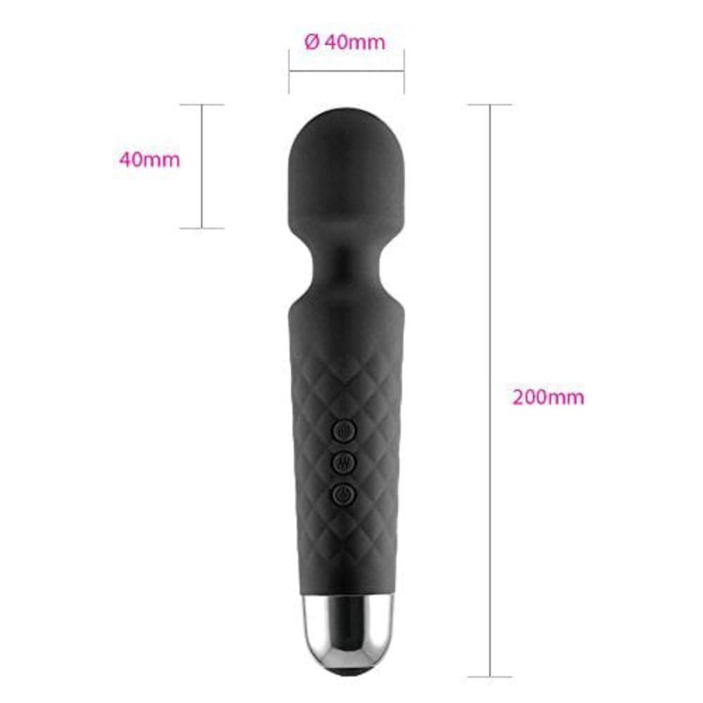 marielove Magic Wand marielove Magic Wand Vibrator mini iWand Schwarz diskret bestellen bei marielove