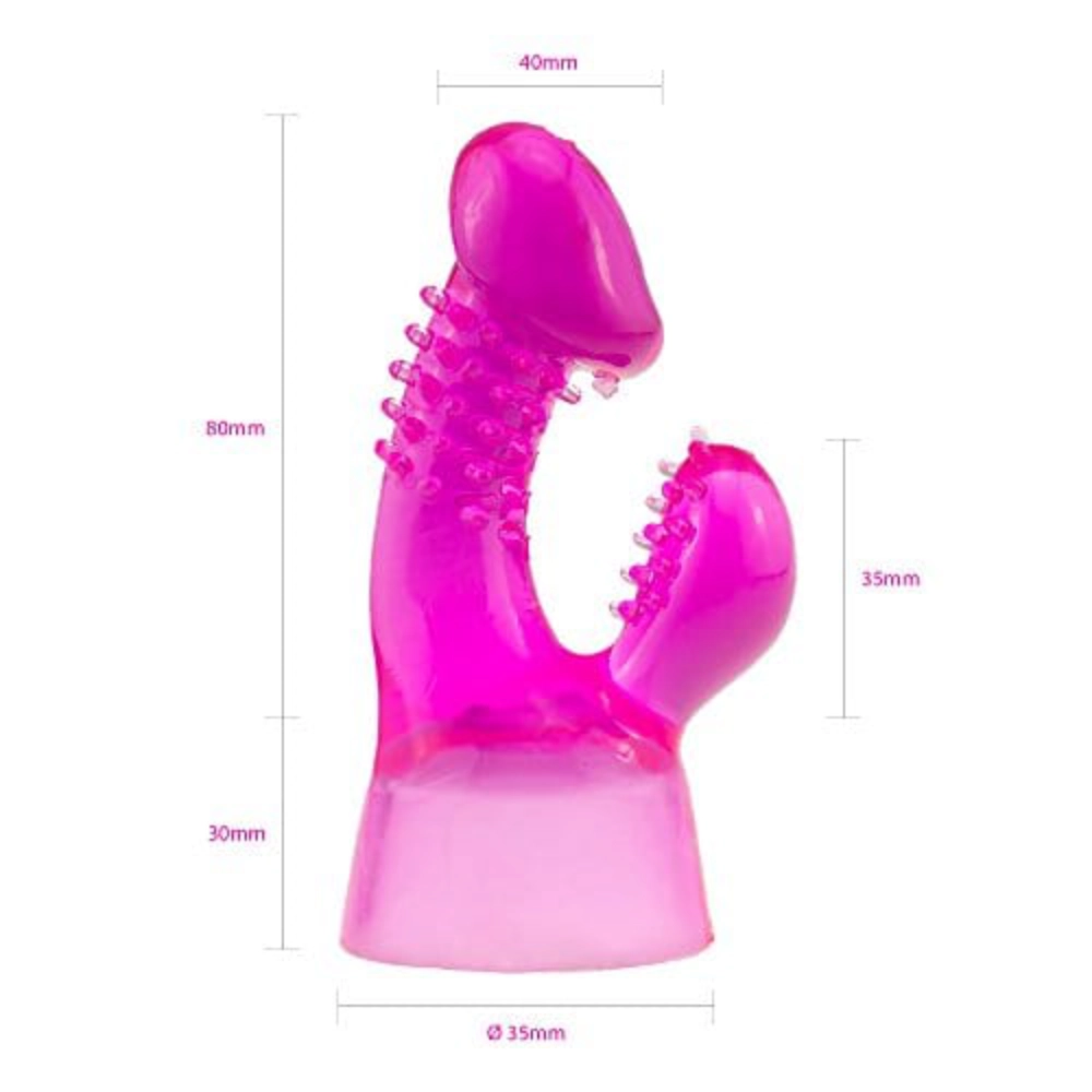 marielove Massage marielove Magic Wand Aufsatz Dino 35mm diskret bestellen bei marielove