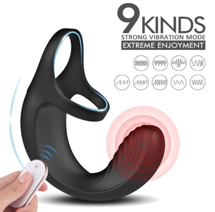 marielove Penisring marielove Penisring Penis-Hoden-Ring mit Perineum Vibrator diskret bestellen bei marielove